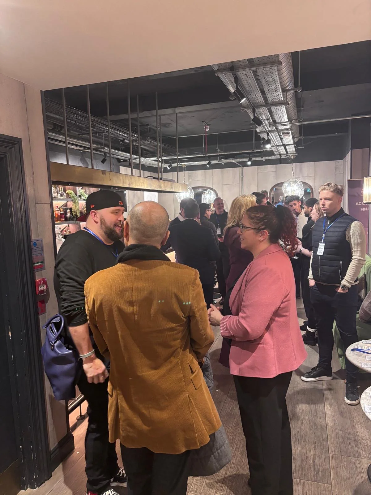 People gathered at a real TAC event
